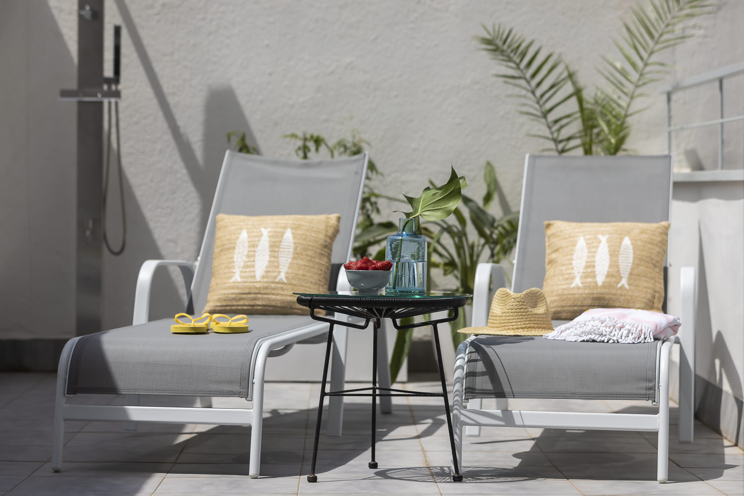 SmarRoom Barcelona DOUBLE OR TWIN WITH TERRACE AND AN EXTERIOR SHOWER